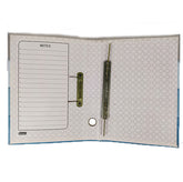 Ring & Clip Board Printed File (No.1100) (Spine - 4.4cm) (Suitable for A4 and Legal size paper)